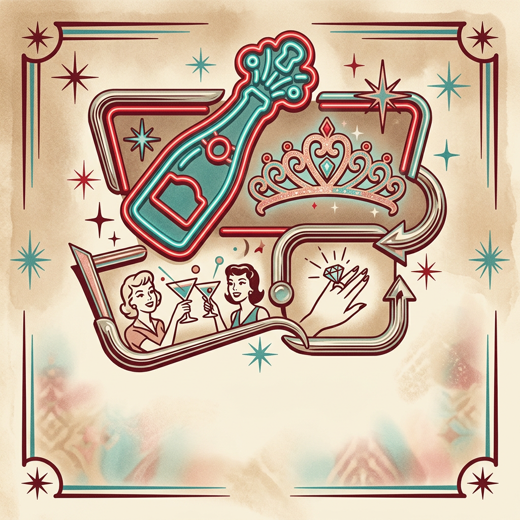 Bachelorette Party Retro Diner preview