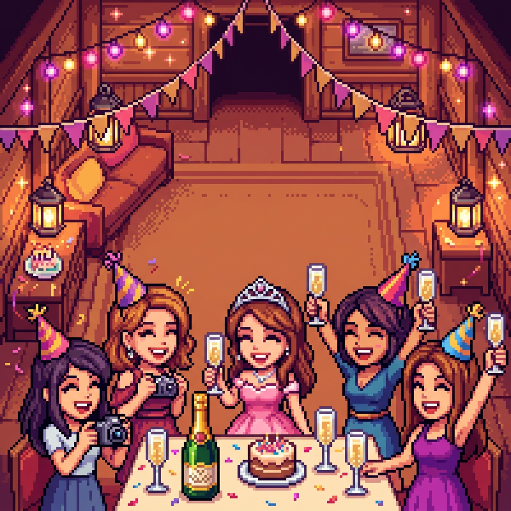 Bachelorette Party 16-Bit preview
