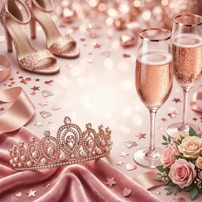 Bachelorette Party Macro Detail preview