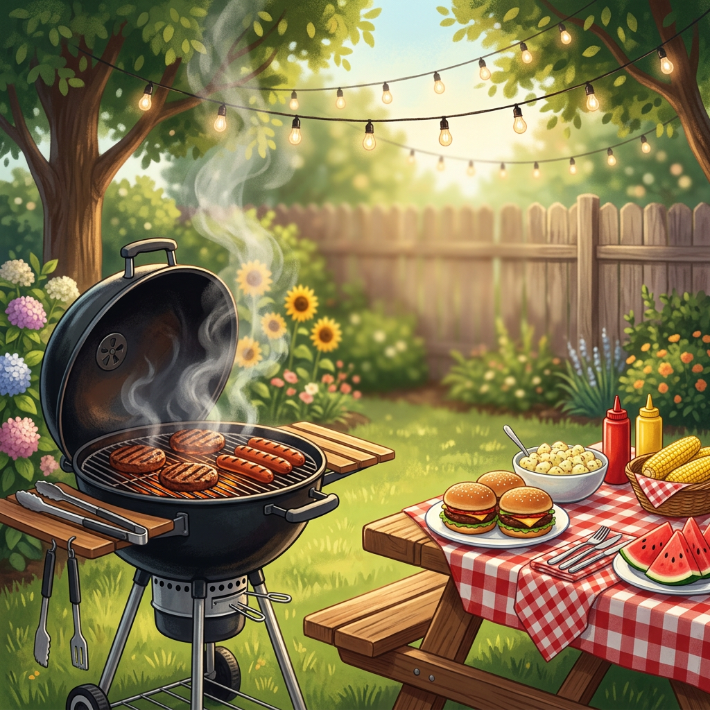 Bbq Cookout Studio Shot preview