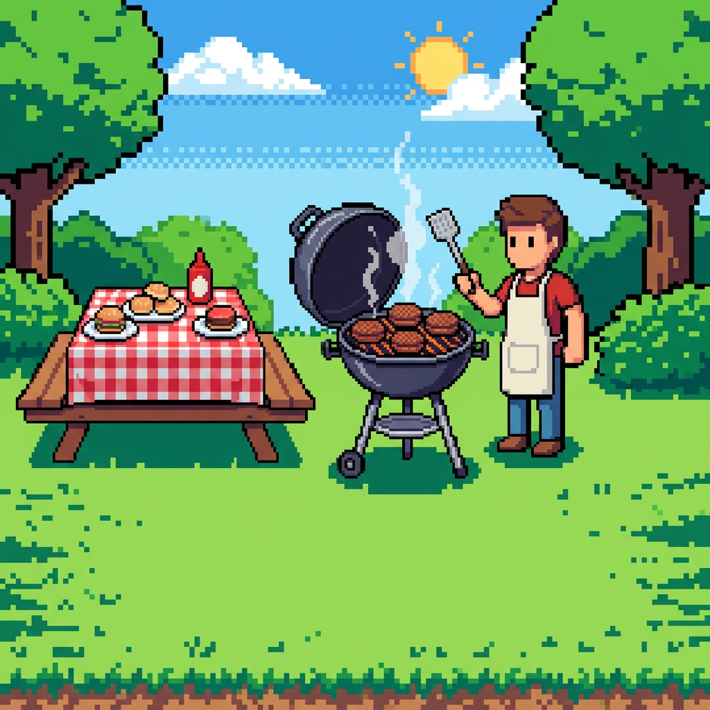 Bbq Cookout 8-Bit Classic preview