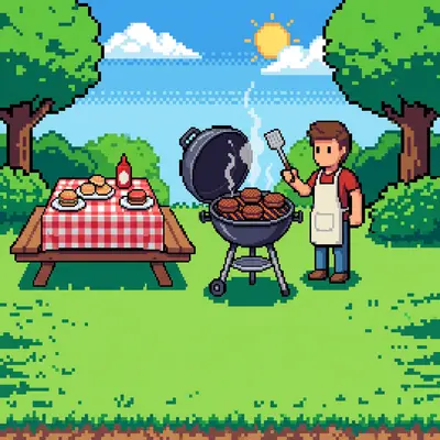 Bbq Cookout 8-Bit Classic preview