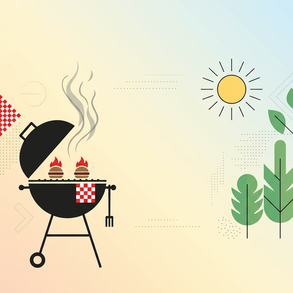 Bbq Cookout Clean Lines preview