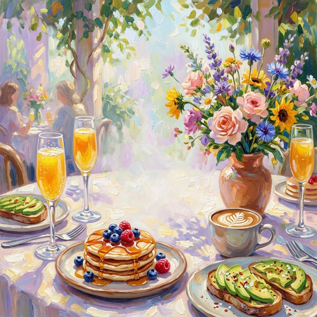 Brunch Gathering Impressionist preview