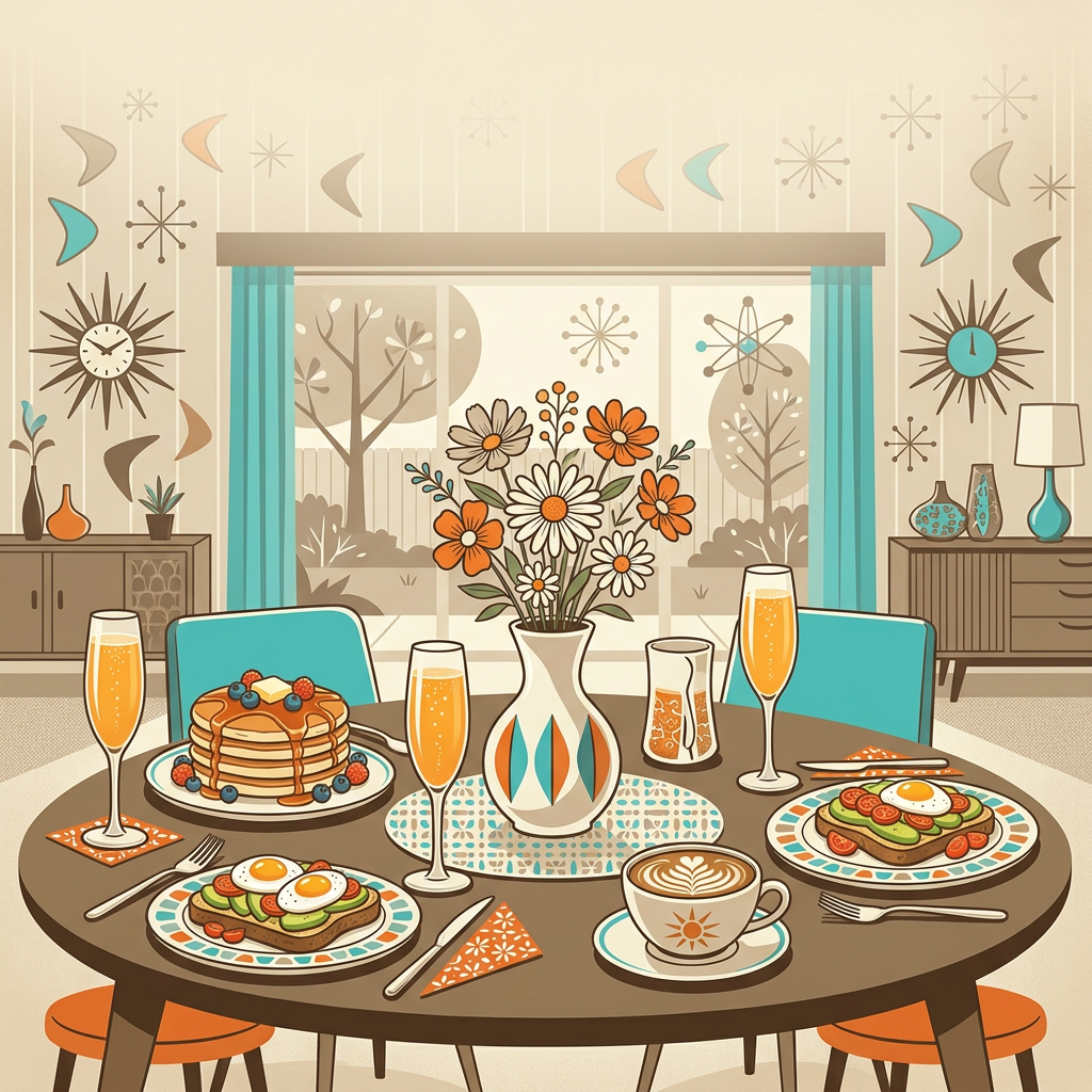 Brunch Gathering Mid-Century preview