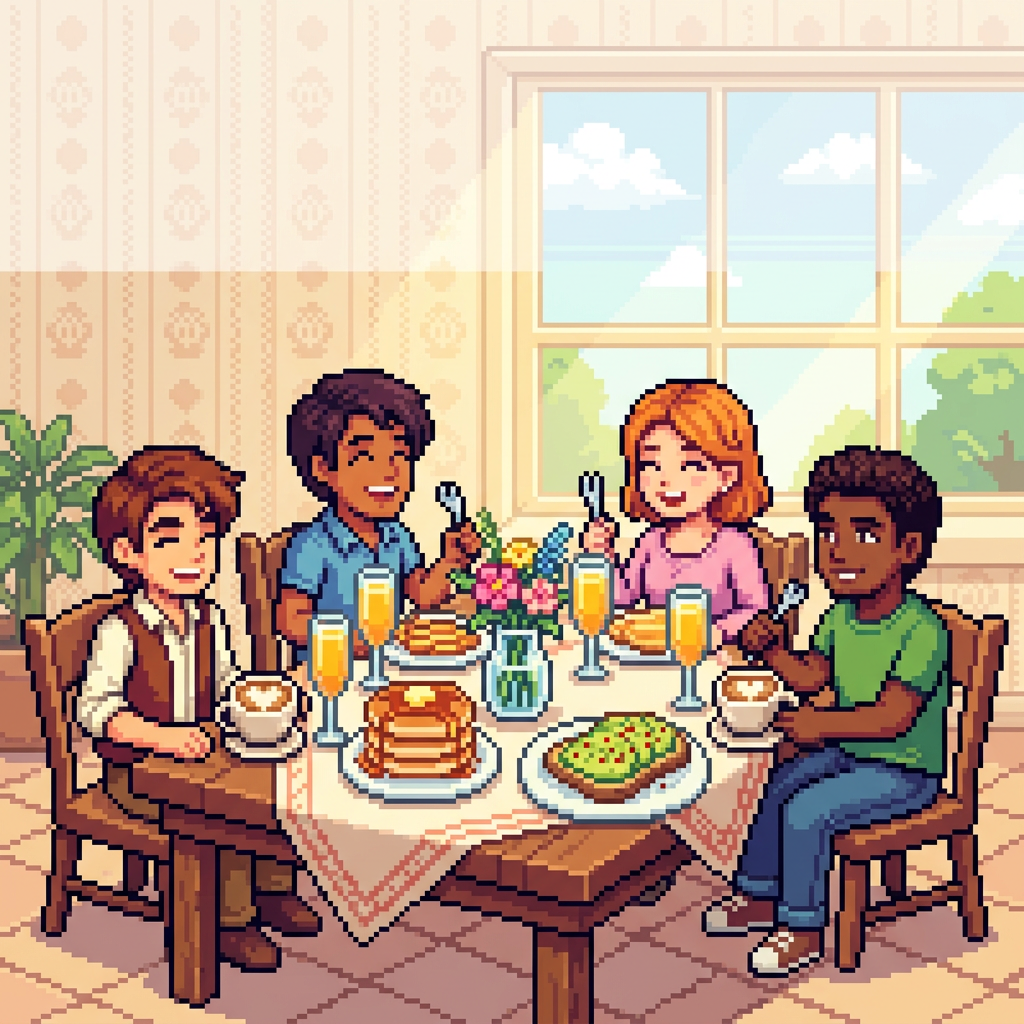 Brunch Gathering 8-Bit Classic preview