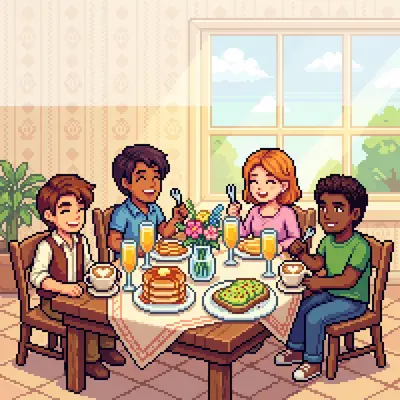 Brunch Gathering 8-Bit Classic preview