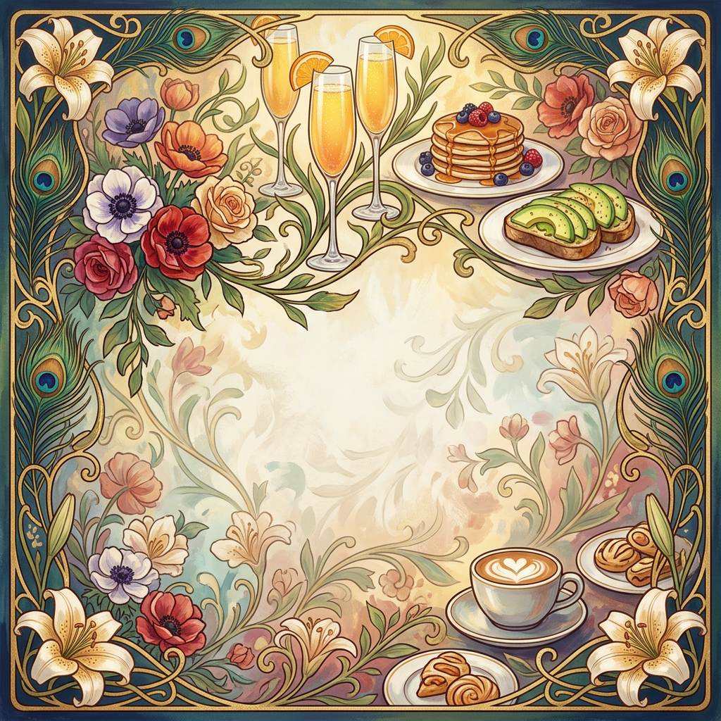 Brunch Gathering Art Nouveau preview