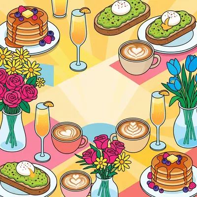 Brunch Gathering Isometric preview