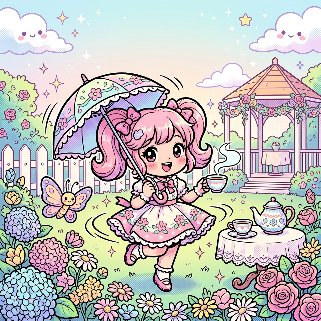 Garden Party Kawaii preview