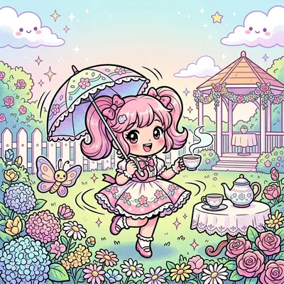 Garden Party Kawaii preview