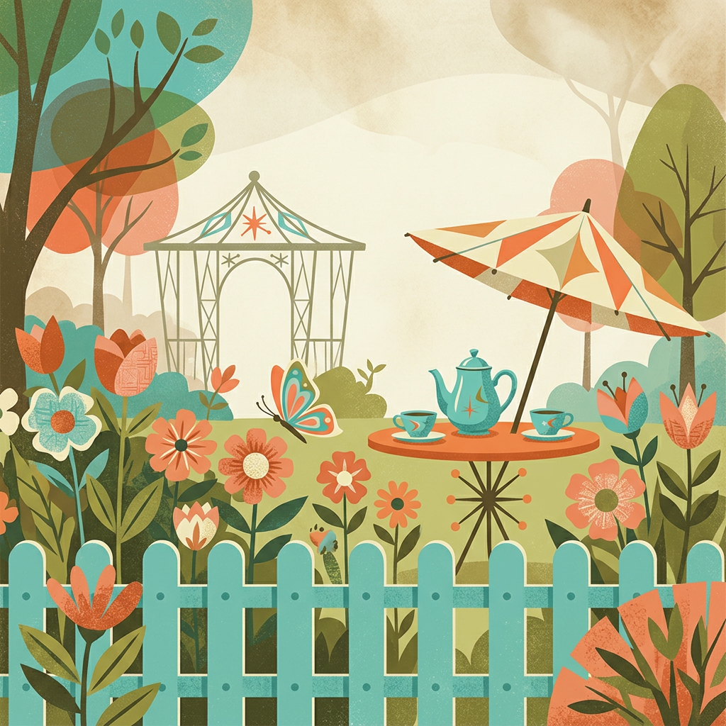 Garden Party Mid-Century preview