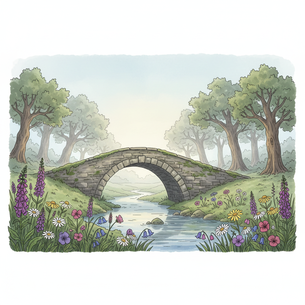 Misty Morning Bridge preview