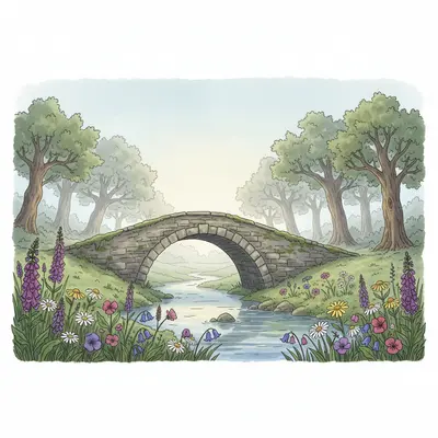 Misty Morning Bridge preview
