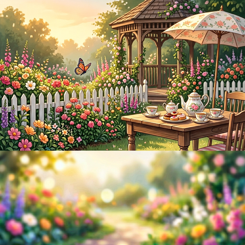 Garden Party Natural Light preview