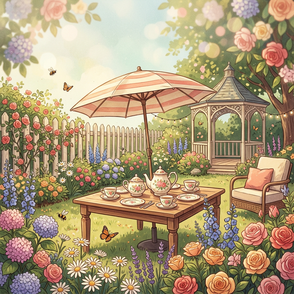 Garden Party Polaroid preview