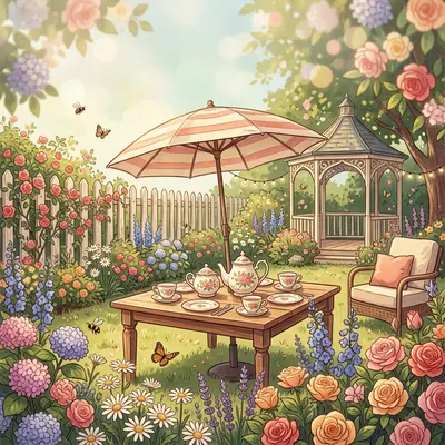 Garden Party Polaroid preview