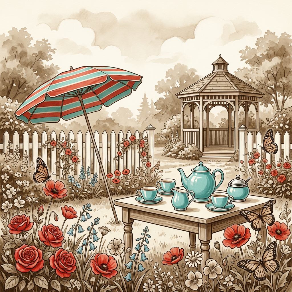 Garden Party Retro Diner preview