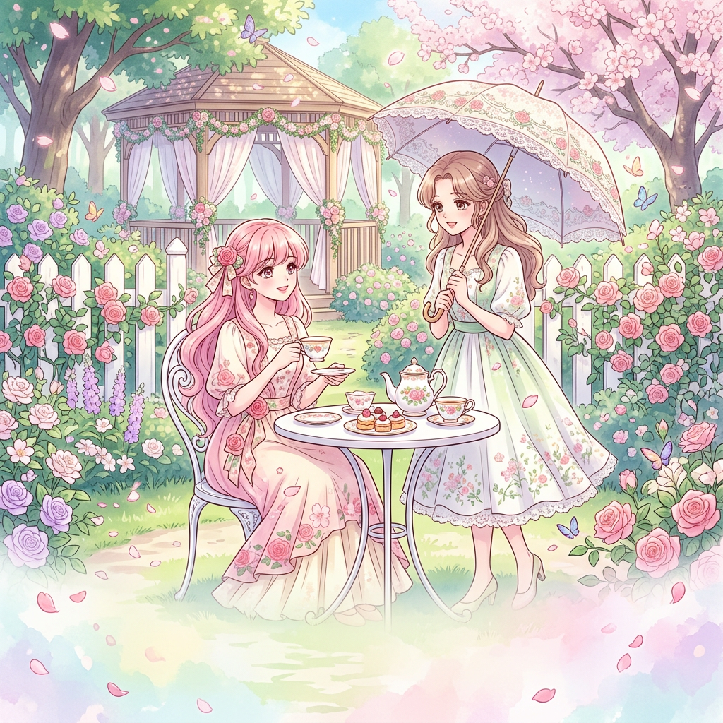 Garden Party Shojo preview