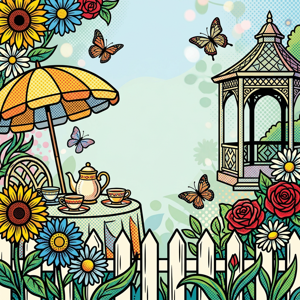 Garden Party Pop Art preview