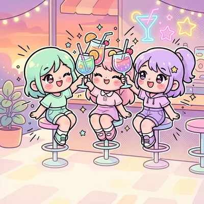 Happy Hour Kawaii preview