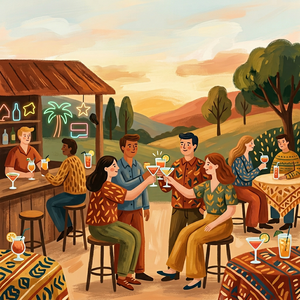 Happy Hour Folk Art preview