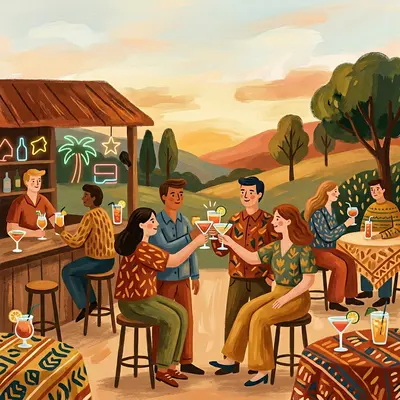 Happy Hour Folk Art preview