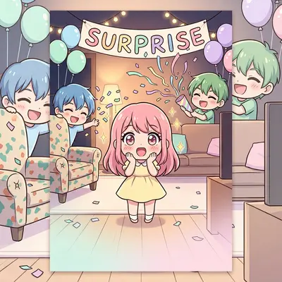 Surprise Party Chibi preview