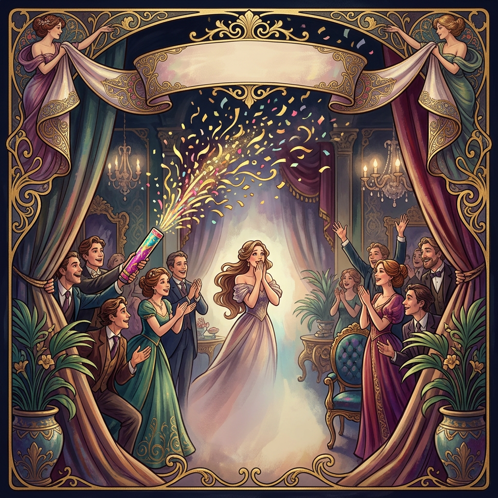 Surprise Party Art Nouveau