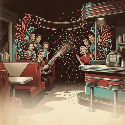 Surprise Party Retro Diner preview
