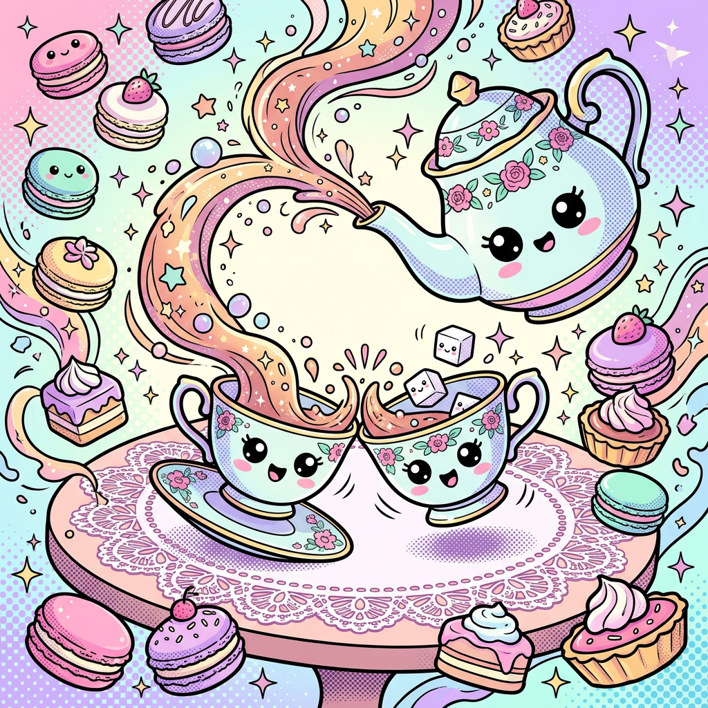 Tea Party Kawaii preview