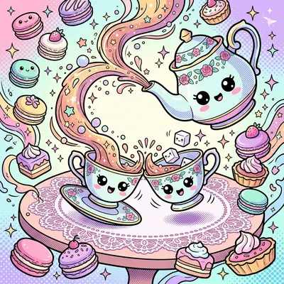 Tea Party Kawaii preview