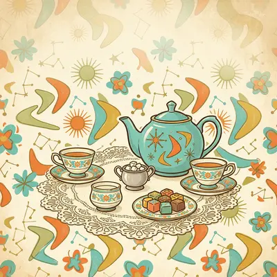 Tea Party Mid-Century preview