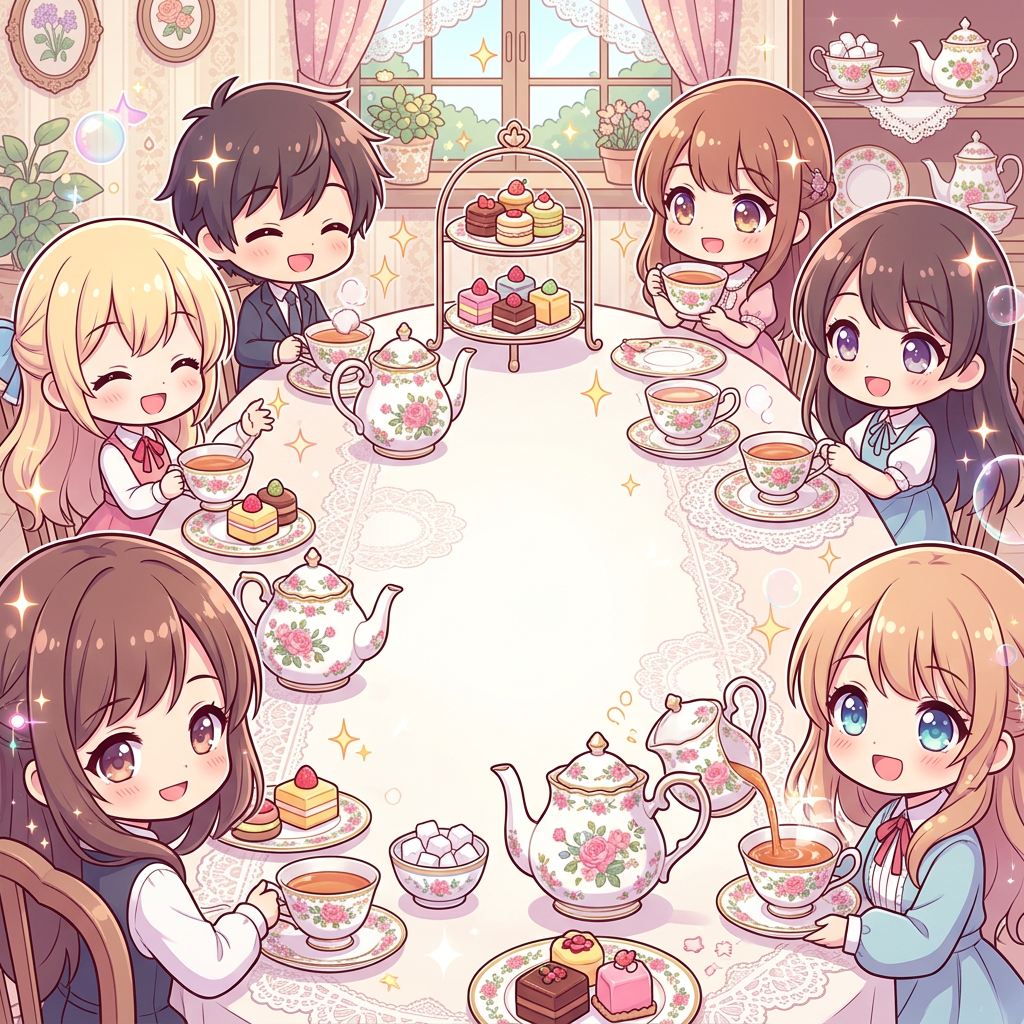 Tea Party Chibi preview