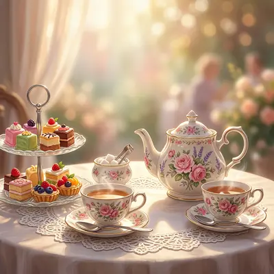 Tea Party Natural Light preview
