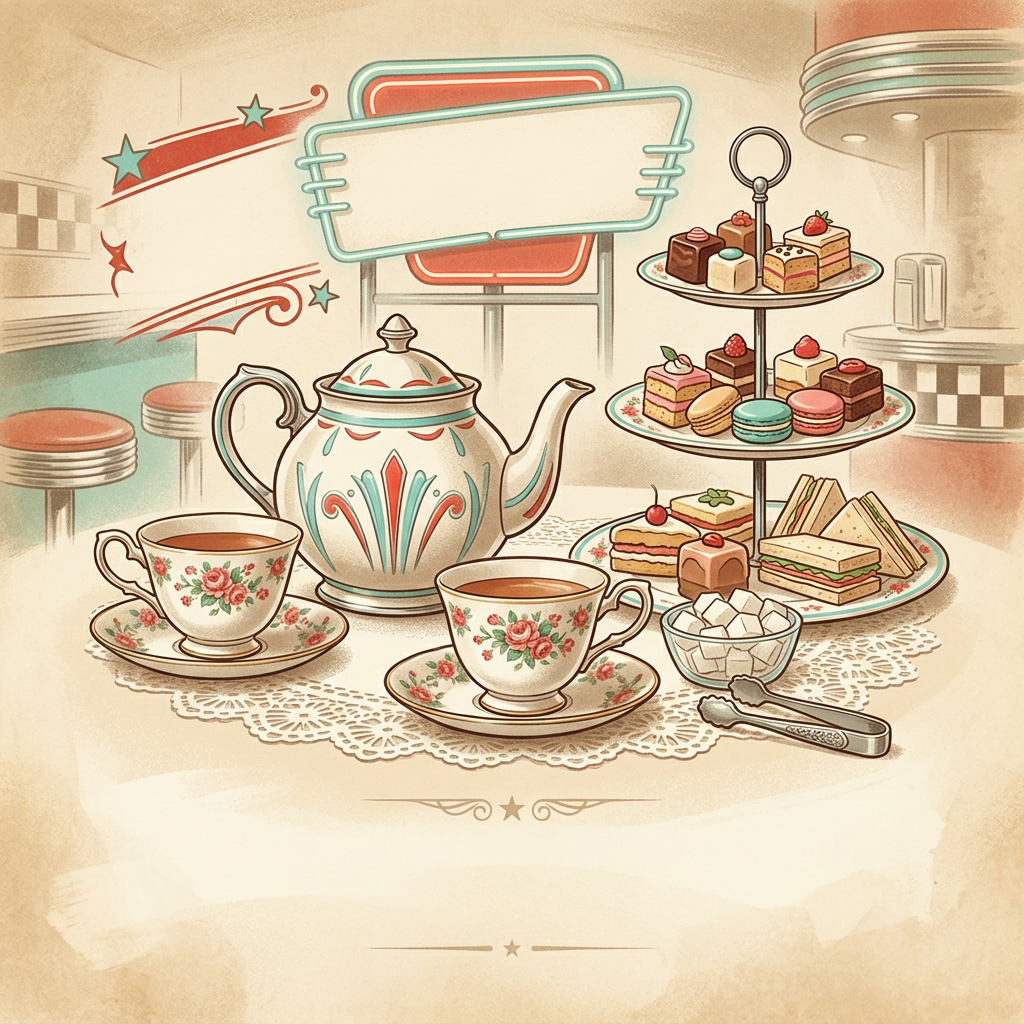 Tea Party Retro Diner preview