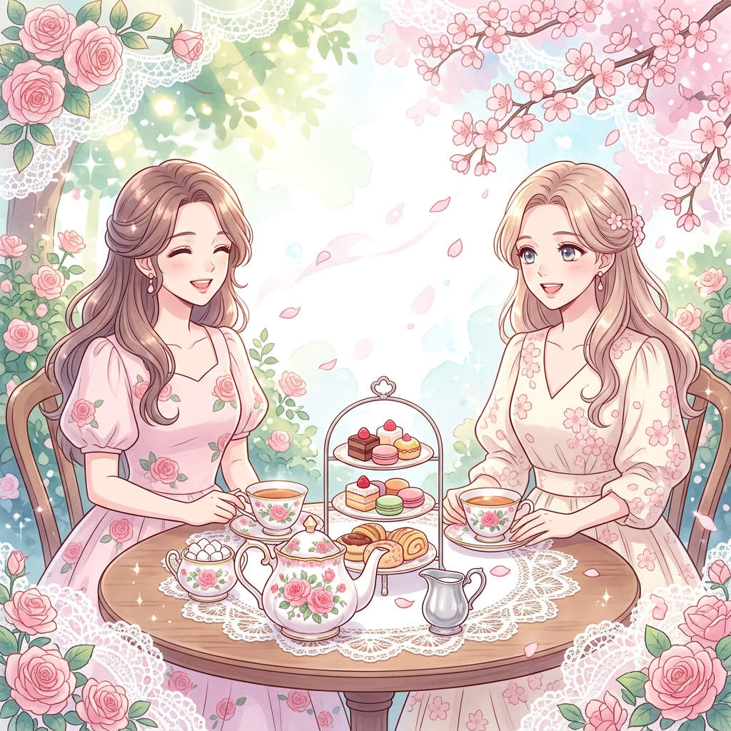 Tea Party Shojo preview