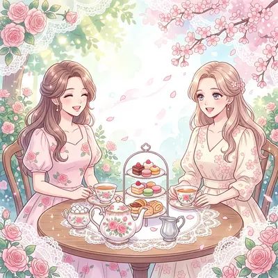 Tea Party Shojo preview