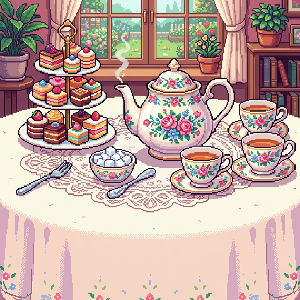 Tea Party 16-Bit preview