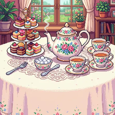 Tea Party 16-Bit preview