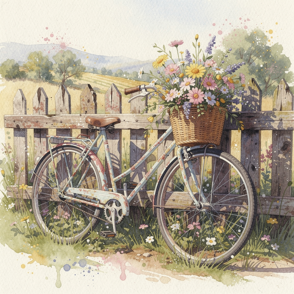 Vintage Bicycle Adventure preview