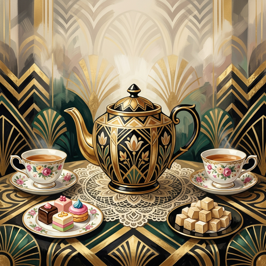Tea Party Art Deco preview