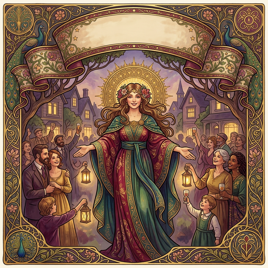 Welcome Party Art Nouveau preview