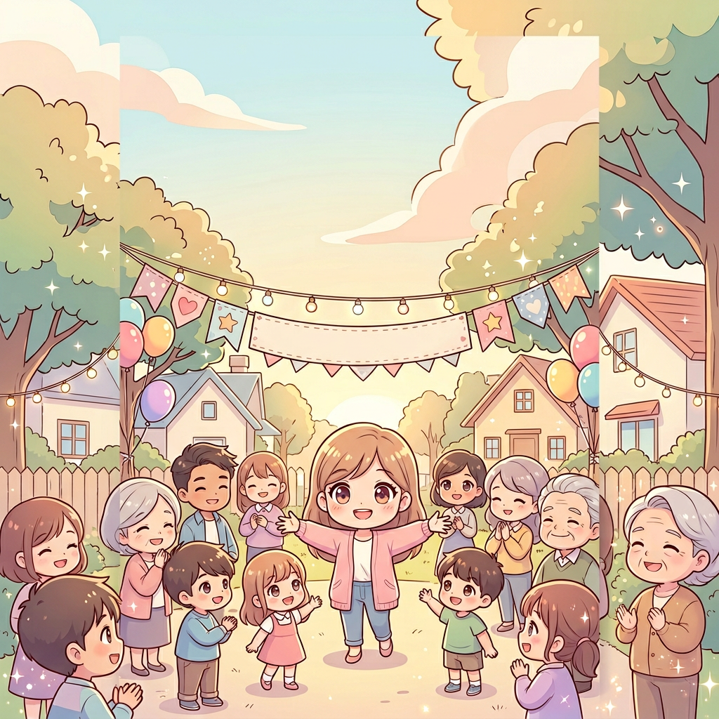 Welcome Party Chibi preview