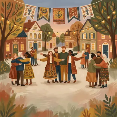 Welcome Party Folk Art preview