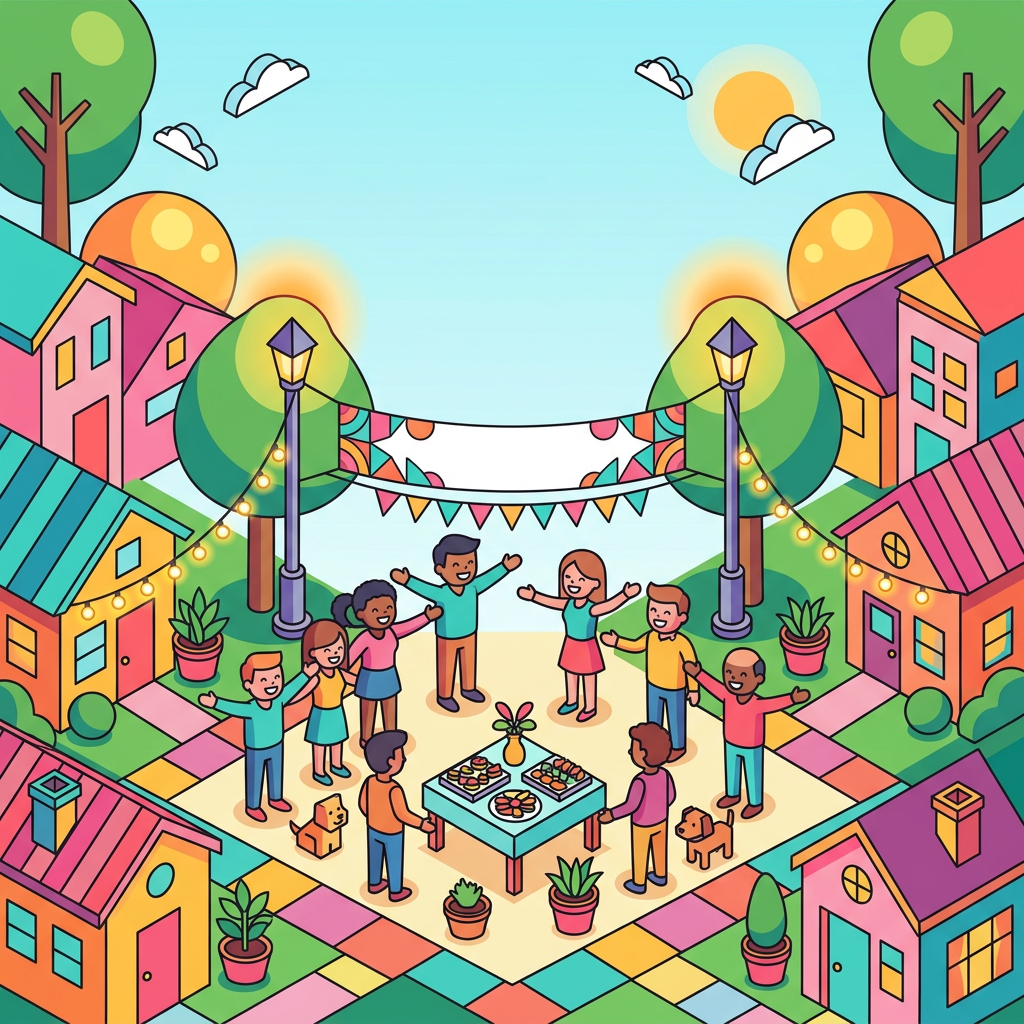 Welcome Party Isometric preview