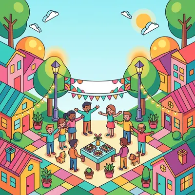 Welcome Party Isometric preview