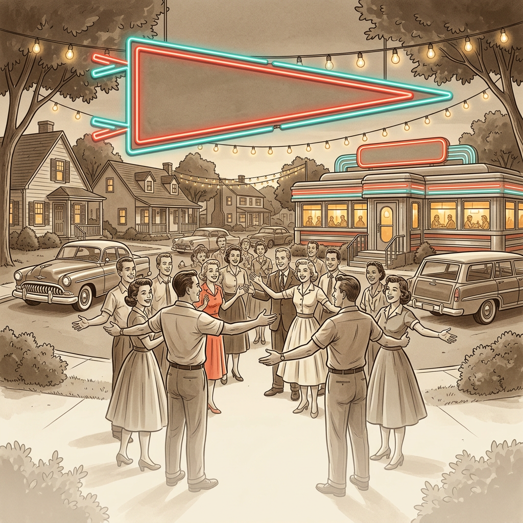 Welcome Party Retro Diner preview