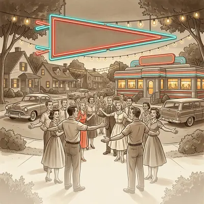 Welcome Party Retro Diner preview