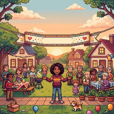 Welcome Party 16-Bit preview